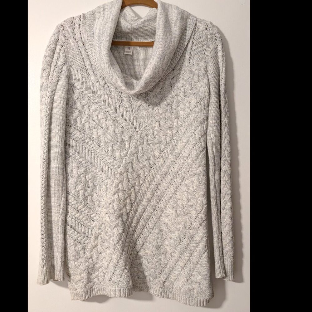 Motherhood Maternity Cowl Neck Sweater, Size M